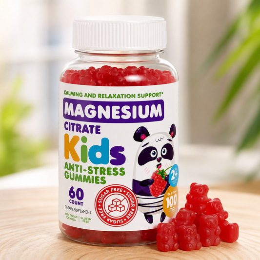 Gomitas de Citrato de Magnesio para Niños