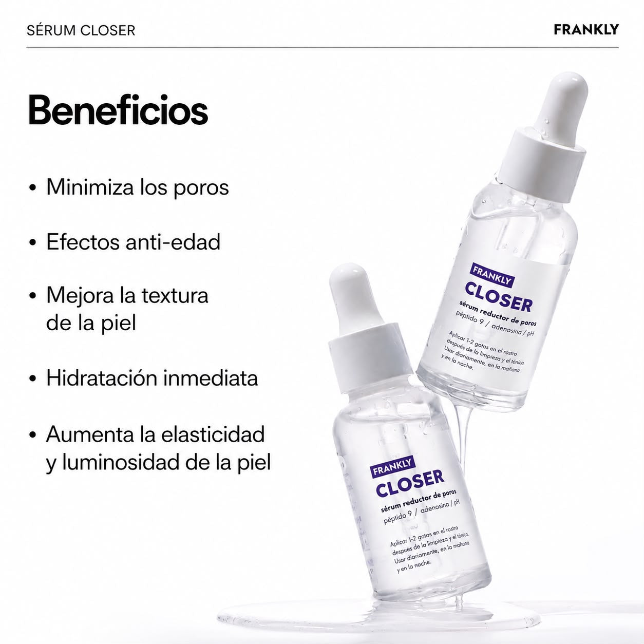Sérum Reductor de Poros