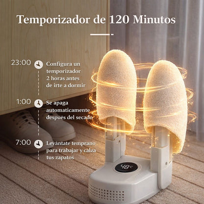 Secador de Zapatos Eléctrico con Calor Inteligente